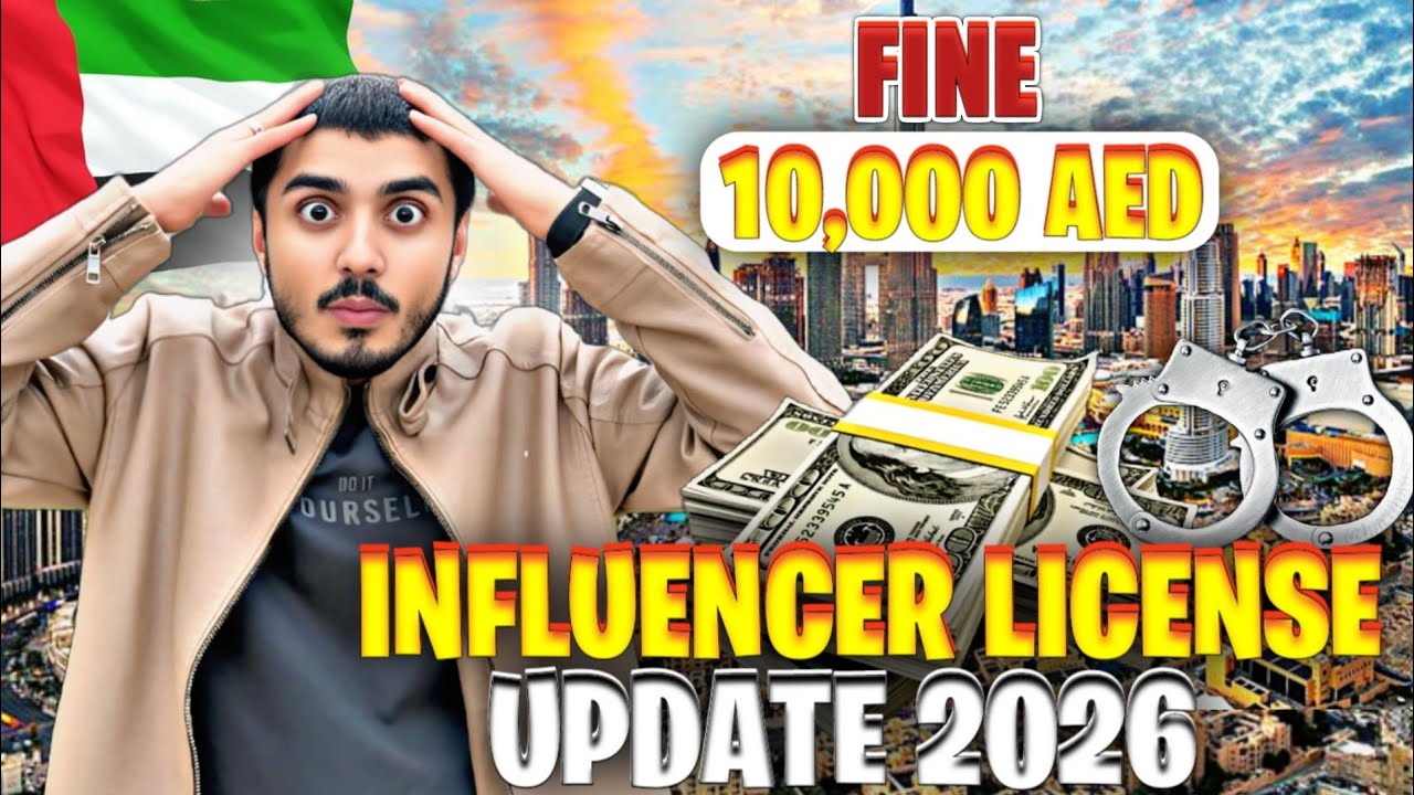 Dubai Social Media Rule 2026 😱 | 10,000 AED Fine If You Don’t Know This!