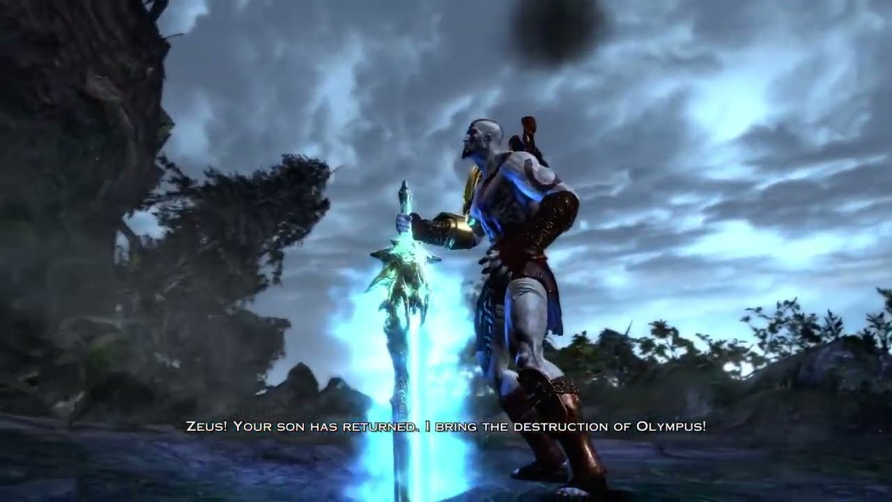 Zeus, Your Son Has Returned... I bring the DESTRUCTION Of Olympus. God Of War 3