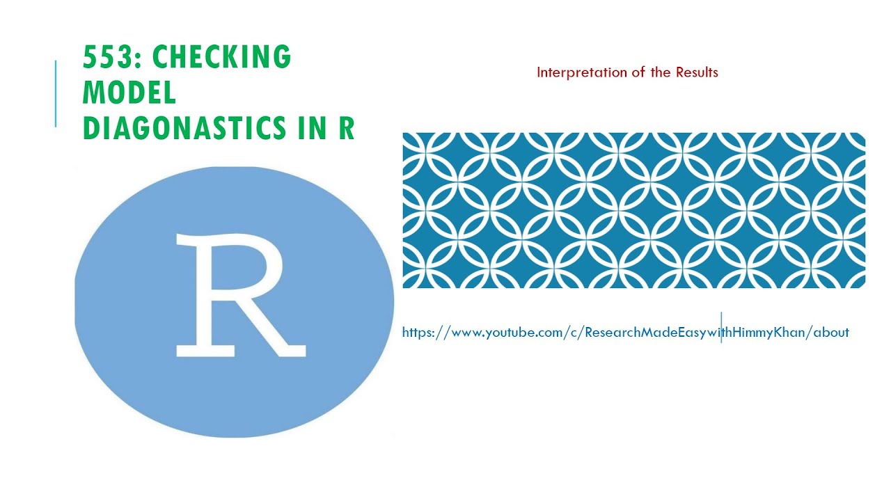 553: Checking model diagonastics in R