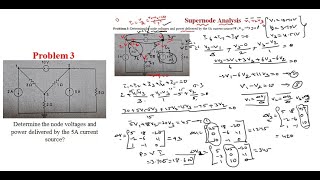 Supernode Analysis (Problem 3)