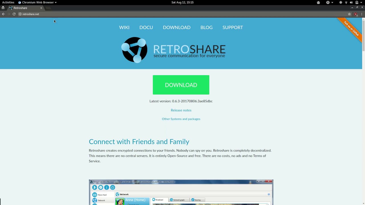 get retroshare to work on raspberian