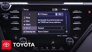 Toyota Entune 3.0: Understanding Wi-Fi Connect screenshot 5