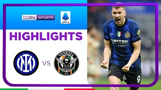Inter 2-1 Venezia | Serie A 21/22 Match Highlights