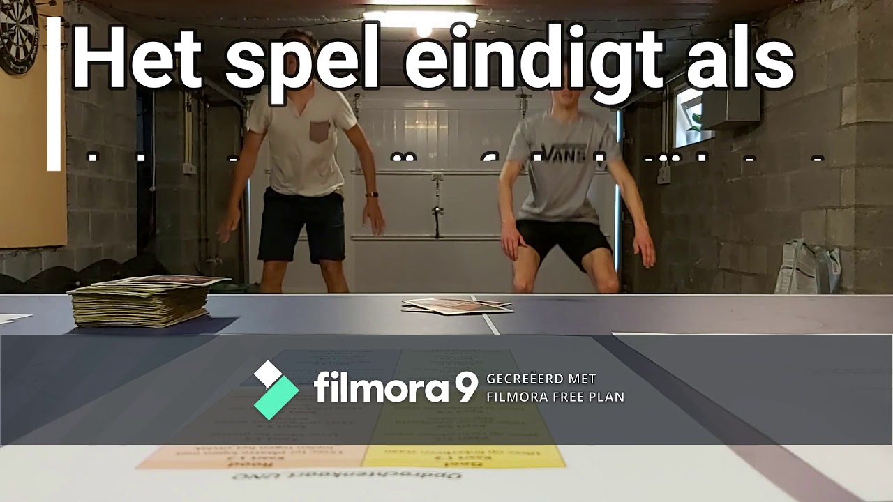 Bewegen met UNO kaarten YouTube