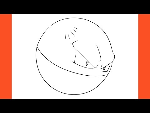 How To Draw Voltorb (Pokémon)