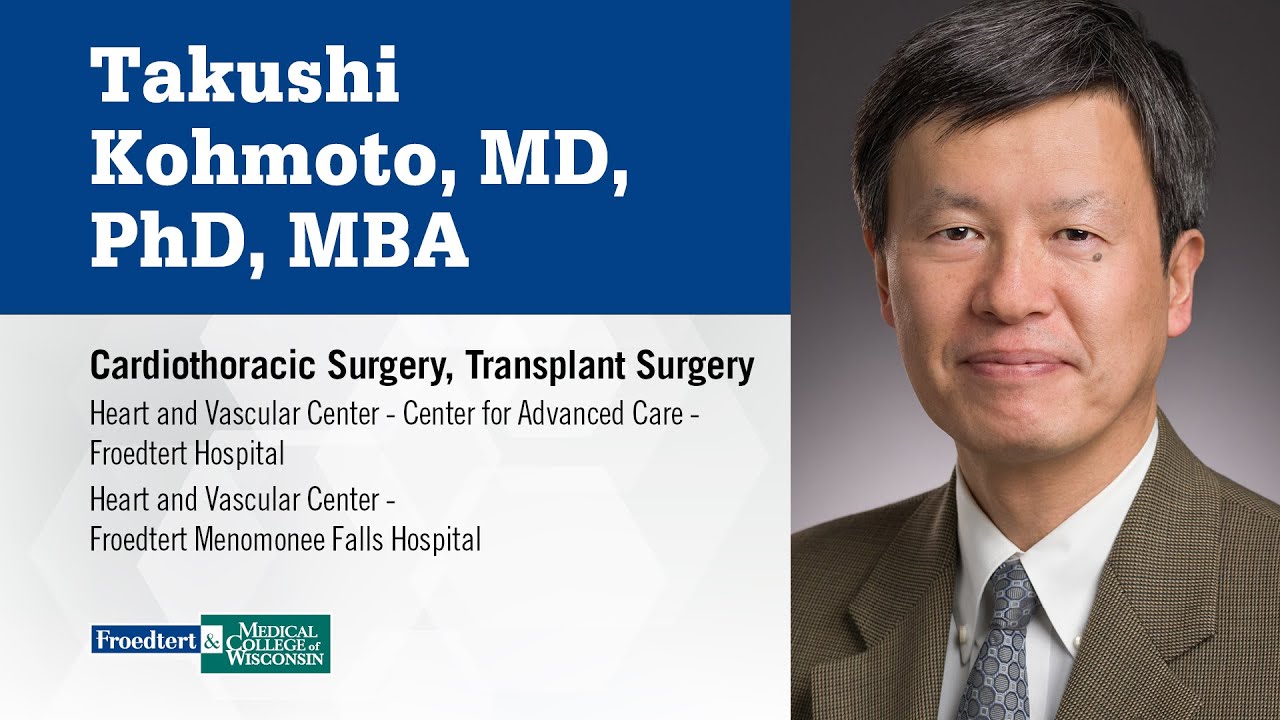 Dr.Takushi Kohmoto, cardiothoracic surgeon - YouTube