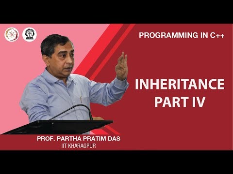 InheritancePart IV (Lecture 39)