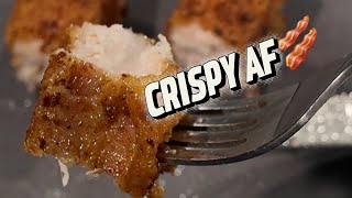 This Pork Belly Is CRISPY AF ๐ฅ๐ฅ (100% Carnivore)
The crispiest pork belly Iโve ever made โ this is *pure carnivore* with ZERO plants, ZERO carbs, ZERO sugar. ๐ฅฉ๐ฅ
In this video I show how to render fat, get crackling crisp, and serve pork belly thatโs perfect for the carnivore lifestyle.
๐ Full Recipe + Tips ๐
โข How to score & season pork belly
โข Best heat + time for crispy skin
โข How to render fat perfectly
โข Carnivore-friendly cooking method
Hereโs exactly how I do it (works every single time, skin-on OR skinless):
1. Season generously with Redmondโs Smoked Salt Chefโs Blend (only use salt if 100% carnivore , fresh cracked black pepper, and garlic-herb seasoning
2. Bake fat-side up at 400ยฐF for 30 minutes
3. Drop to 275ยฐF and keep baking until fork-tender (usually 1โ1.5 hours depending on thickness)
4. Cool completely (I fridge mine overnight)
5. Fry the slabs in the rendered pork fat at exactly 350ยฐF until the crackling SHATTERS
โฑ Timestamps
0:00 Intro โ Carnivore Pork Belly Goals
0:15 Prep Tips & Cook Method
0:50 Saving the Fat for Frying
1:00 Frying the Pork Belly
1:10 Taste & Verdict
๐ฌ Comment below โ would you eat this pure carnivore pork belly?
๐ Like if you want more carnivore cooking videos!
๐ Subscribe for weekly carnivore and keto recipes: https://youtube.com/@ketovorekandi?si=FMKxd_UDdXnFPH9c
The two-temperature oven method + chilling + frying in its own fat is the secret to that glass-like crunch on the outside and melt-in-your-mouth tenderness inside.
If youโre on carnivore, keto, or animal-based โ this will be in your weekly rotation. Trust me, I ate the entire tray while editing this video ๐
๐My Full Keto Amazon Storefront โ Shop All My Favorites Here
https://amzn.to/43lSSob
โ BUY ME A COFFEE (help fuel more weird keto hacks!):
buymeacoffee.com/ketovorekandi
Full disclosure: Links below are affiliate links (I earn a tiny commission if you buy โ helps keep the channel running!)
๐ง Products used:
โข Redmond Smoked Salt โ https://amzn.to/44b5q1V
โข Laser Thermometer (Pew Pew) โ https://amzn.to/47KNFaJ
โข Rechargeable Salt & Pepper Grinder โ https://amzn.to/48oSjeX
Drop a like if youโre making this tonight! ๐
Whatโs your favorite carnivore meal? Let me know in the comments!
#Carnivore #PorkBelly #CrispyPorkBelly #MeatHeals #AnimalBased
๐ฌ Business Inquiries & Collabs:
email: kandikeith1974@gmail.com
Want to send me something?
Kandi Keith
31724 Casino Dr BOX 445
Lake Elsinore CA 92530
I love featuring new keto finds โ letโs create together! ๐ This Pork Belly Is CRISPY AF ๐ฅ๐ฅ (100% Carnivore)