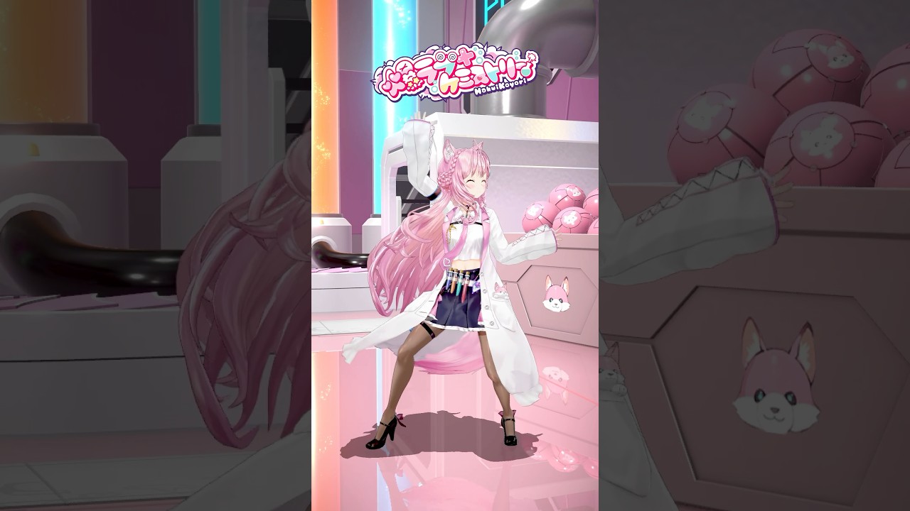 「爆ラブ＋ケミストリー」のパラパラダンスが楽しすぎる件🧪 #shorts #dance #ダンス #踊ってみた #vtuber #ホロライブ #hololive #博衣こより #爆ラブ #爆ラブダンス