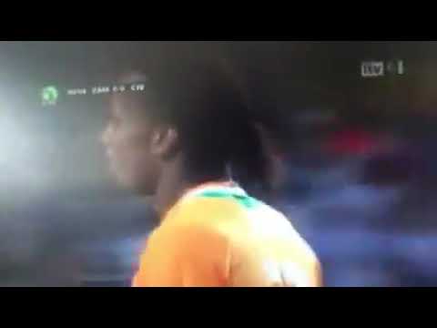 Drogba Missed Penalty Ivory Coast Vs Zambia Afcon Finals 