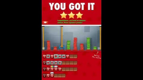 Cargo Bot - Impossible Changing Places Solution