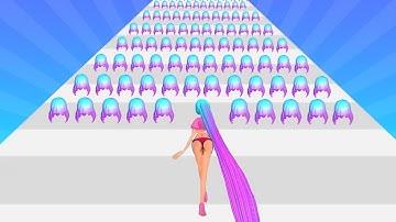 Hair Challenge Game 💇‍♀️ BIG UPDATE All Levels - iOS / Android Mobile Gameplay