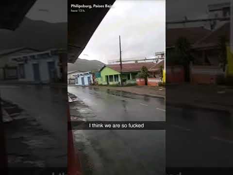 Huracan irma saint martin , anguila and puerto rico