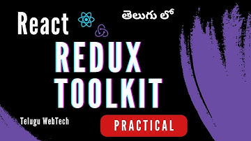 Redux Tool Kit Tutorial in Telugu