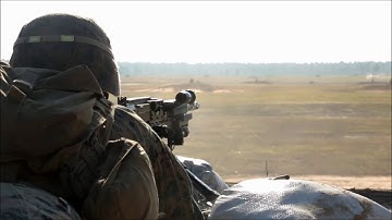 Marine M240B Range at Fort Stewart