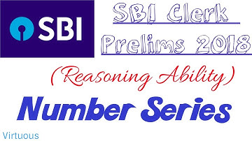 Number Series (Part-1) || Reasoning Ability || SBI Clerk Prelims Study-Plan 2018