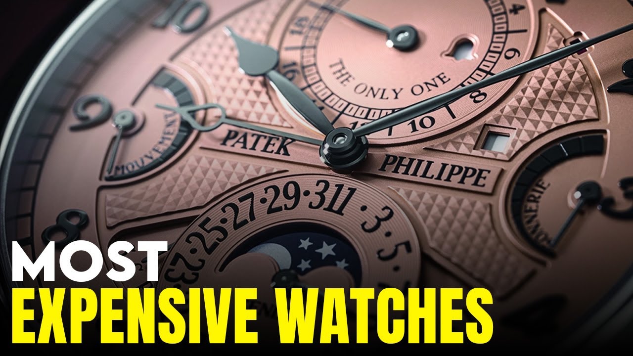 The most expensive watches in the world: Patek Philippe, Rolex & Co -  Luxury watches Top50 - FIV