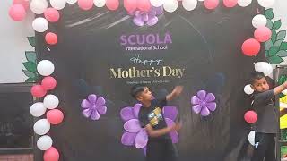 Scuola Kids dance performance on Mother's Day 2024 - Songs Tu jo mila