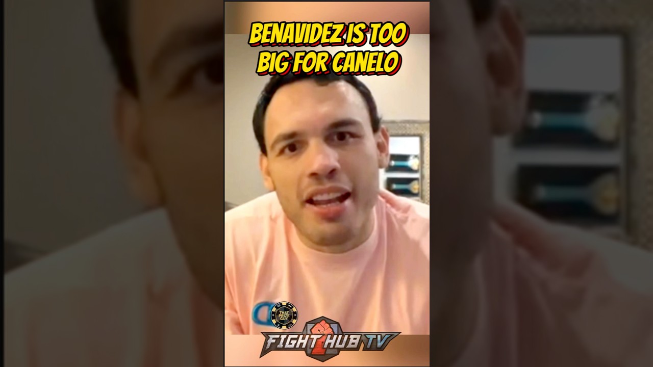 Chavez Jr. says Benavidez TOO BIG for Canelo & names who he should fight next!
