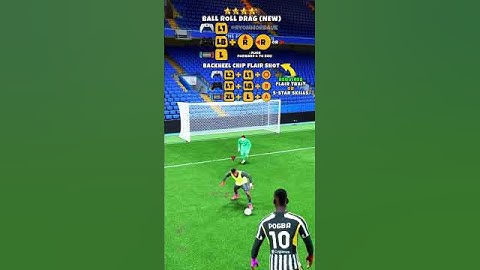 EA FC 24 NEW Ball Roll Drag Skill Move