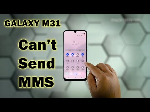 MMS를 보낼 수 없는 Samsung Galaxy M31을 수정하는 방법