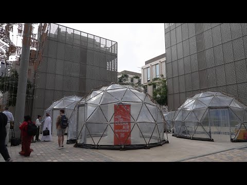 Pollution pods at COP28 climate summit mimic air quality in London, Beijing and New Delhi