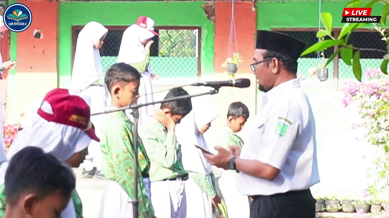 LIVE STREAMING PAGI CERIA DALAM RANGKA HARI ANAK DI SDN ARJOSARI II
