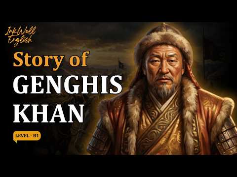 Genghis Khan: The Boy Who Built an Empire | Learn English Naturally ✅
