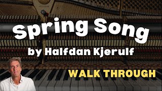 Spring Song by H. Kjerulf - TUTORIAL