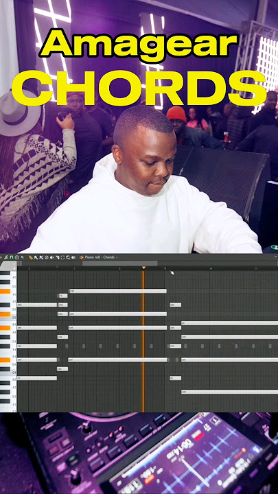 amagear chords 🎹#dlalathukzin #flstudio #3step #zee