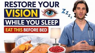 SENIORS:Your Vision Is DYING!Eat These 8 Foods Before Bed to Reverse It #over60health #seniorhealth
