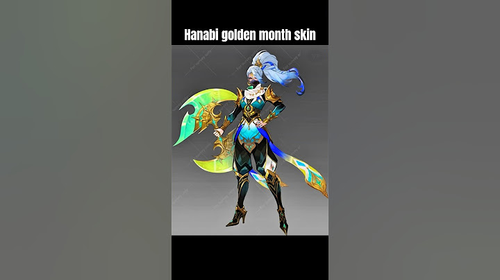 Hanabi Golden Month Skin Revealed! 🌟 | MLBB New Skin Theme