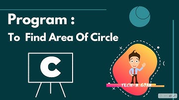 Program to find and calculate Area of the circle, in C language | by using code blocks 🔥