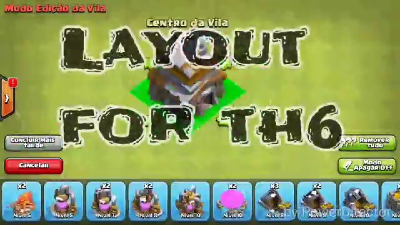 Melhor layout para cv6!!