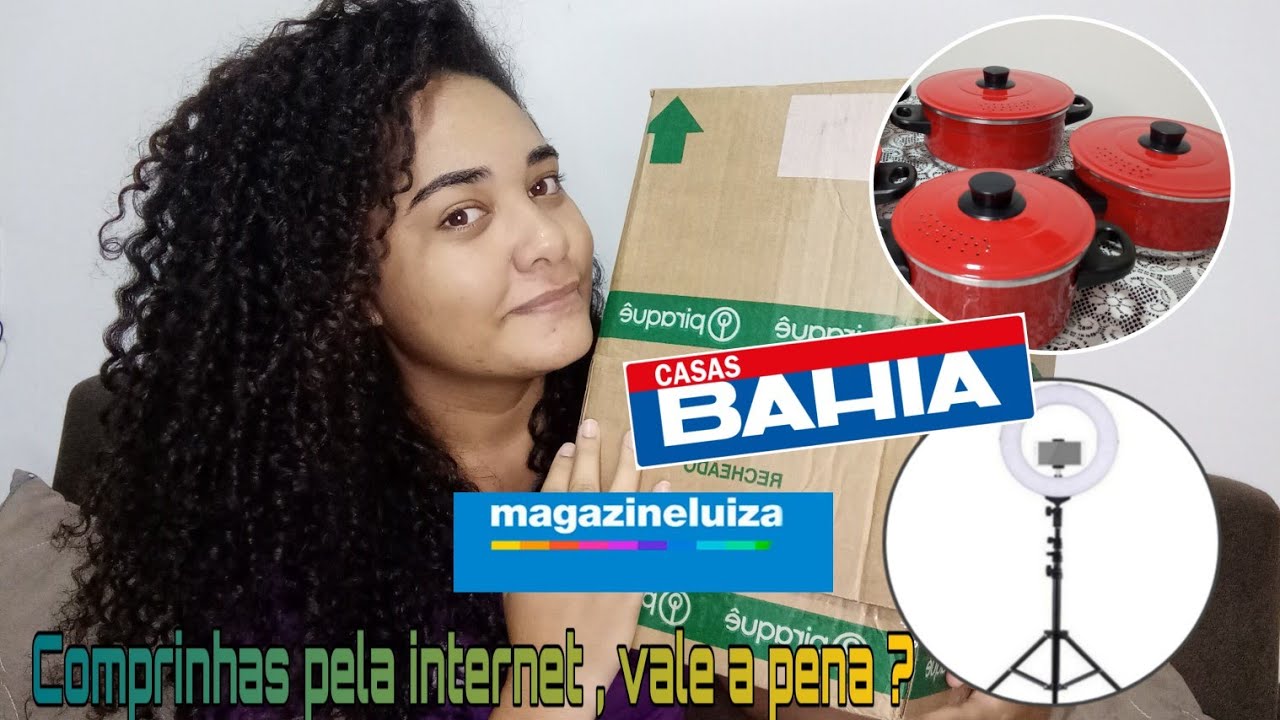 COMPRINHAS NO MAGAZINE E CASAS BAHIA ! * Como foi * ?