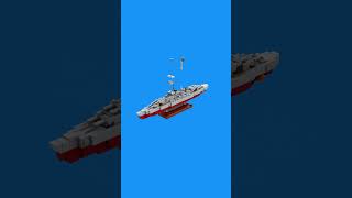 Build the MIGHTY Bismarck Battleship out of LEGO!