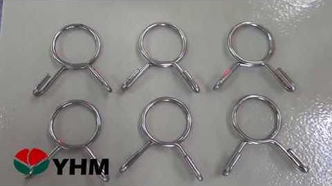 CNC Torsion Spring Machine TF Series-hose clamp-YHM