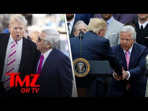 Patriots Owner Dines with Donald Trump at Fancy D.C. Dinner | TMZ TV