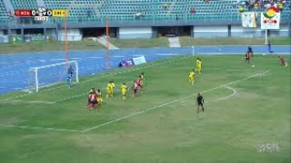 🚫Eric Ofori Antwi denies Martin Karikari from netting an early goal for Hearts of Oak.   #GPL