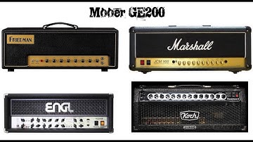 Mooer GE200 | High Gain Amps + custom IR cab (7 strings ed.)