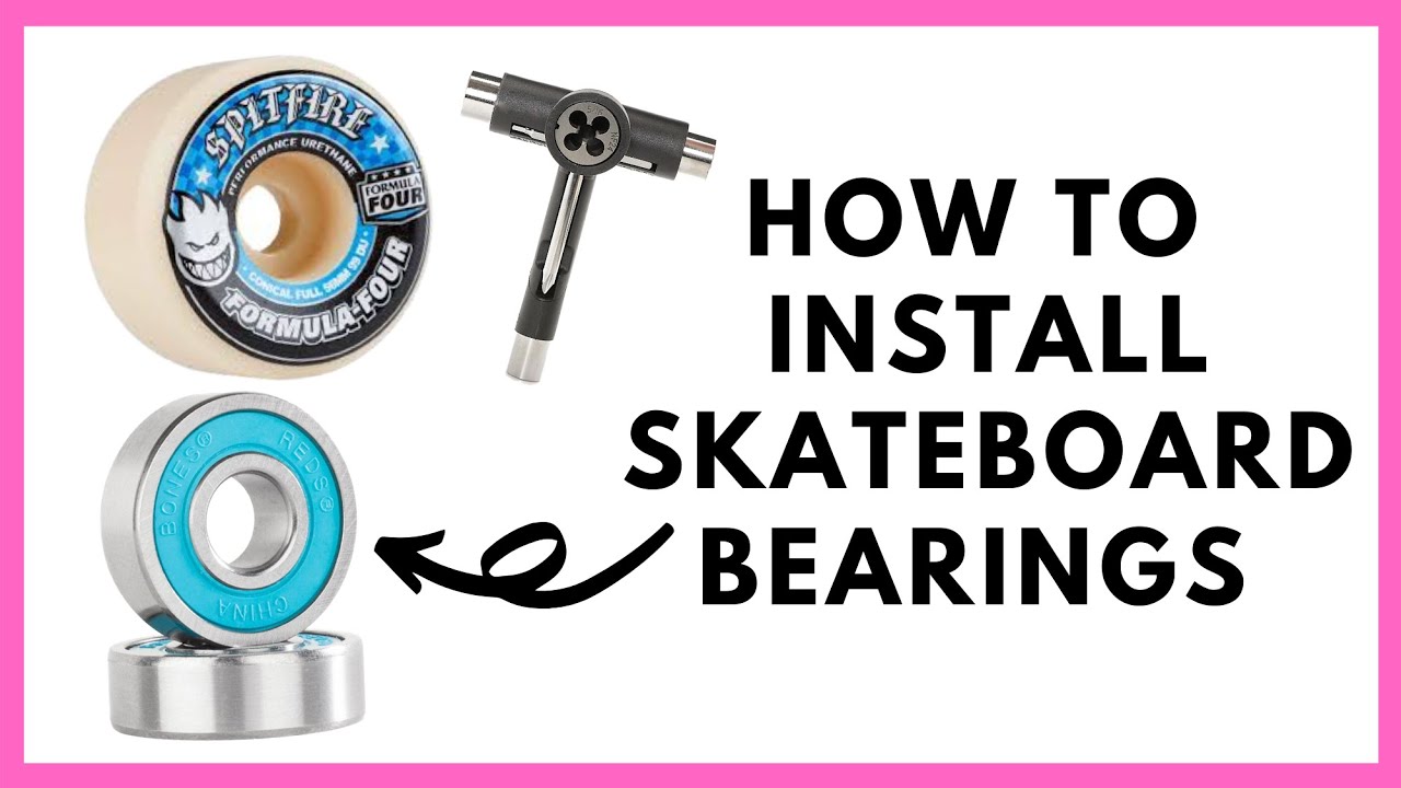 How To Remove & Install Skateboard Bearings (with video) - Shredz Shop