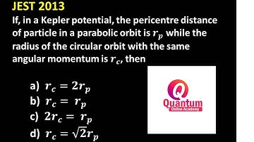 13. Equation of Orbits I Conic Equation I JEST I CSIR I GATE I CM I Dr. Nagaraju Pendam