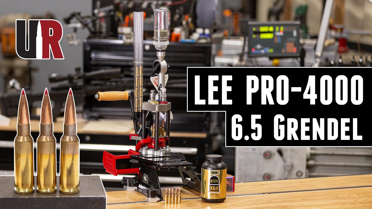Lee Pro 4000 Caliber Change + Loading  Grendel - YouTube