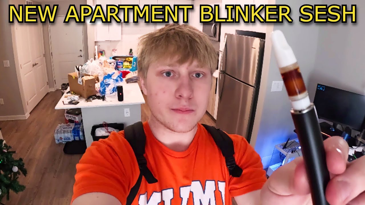 BLINKERS IN MY NEW APARTMENT!