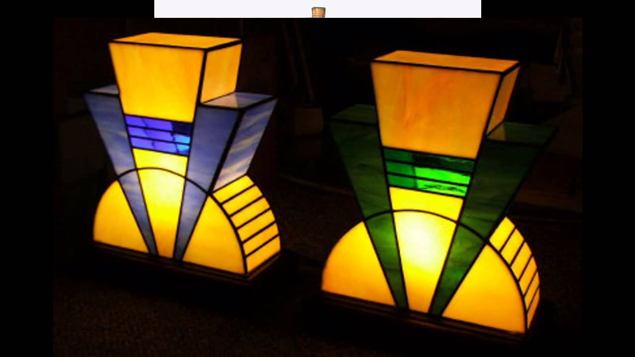 Stunning Art deco style lamps design ideas - YouTube