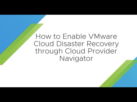 VMware Cloud DR - Provision and deploy the service for a customer