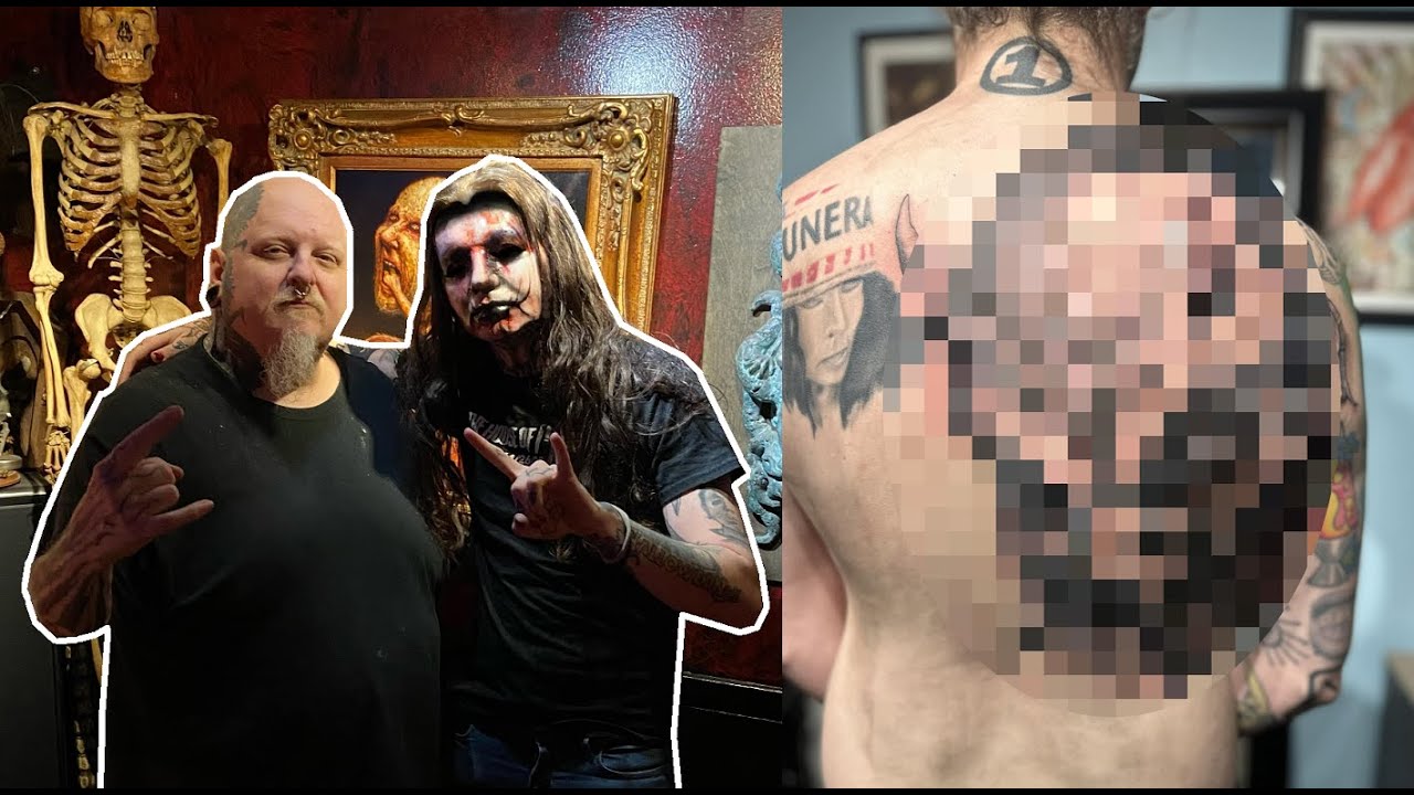 I got Tattooed by Paul Booth!