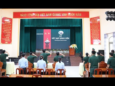 Video Lễ kết nạp Đảng viên mới - youtube