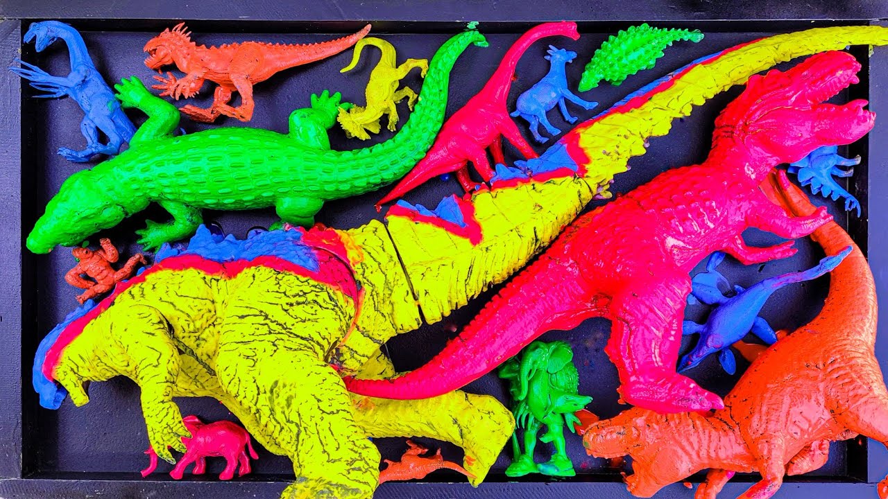 Dinosaurus Jurassic World Dominion: T-rex, Brachiosaurus, Superman, King Kong, Godzilla, Skibidi