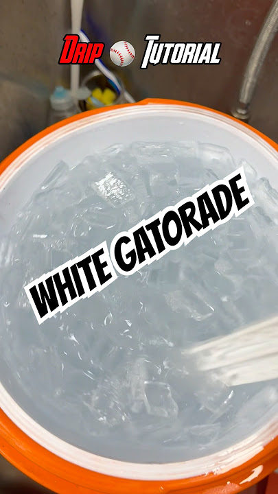 Can a cherry be white 🍒? #gatorade #baseball #sports